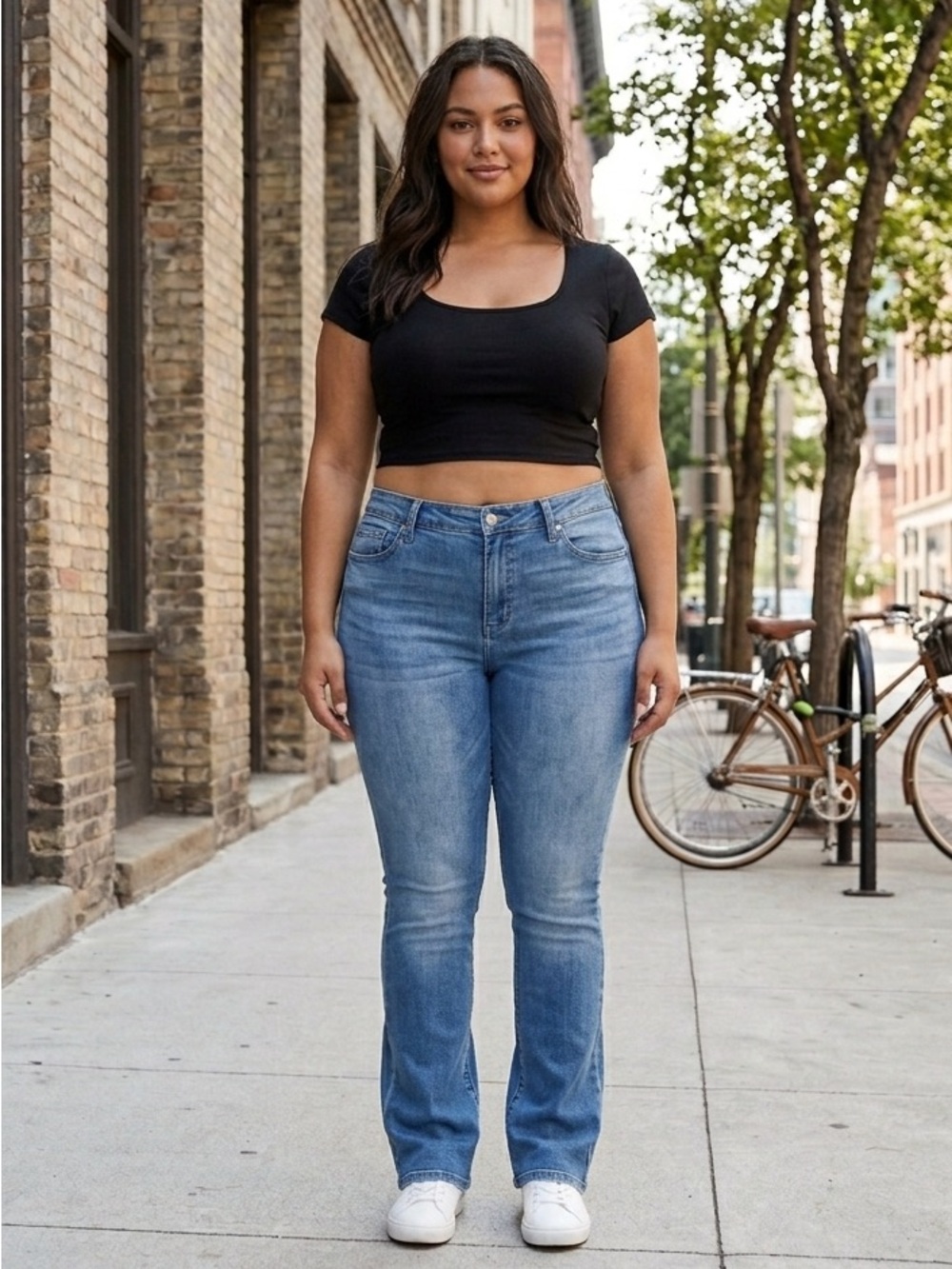 Torrid || Woman’s slim Bootcut blue jeans size 18 S